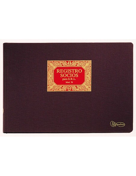 MIQ LIBRO SOCIOS SRL Fº APAISADO 5076